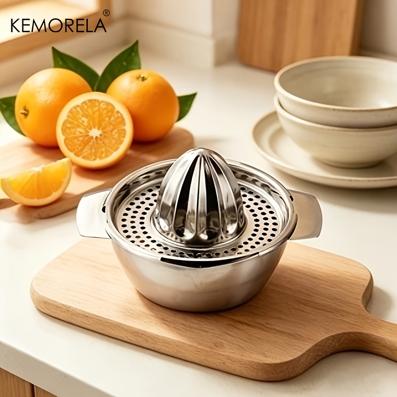 Citrus Juicer Bar - KEMORELA Presse-citron manuel en acier inoxydable,