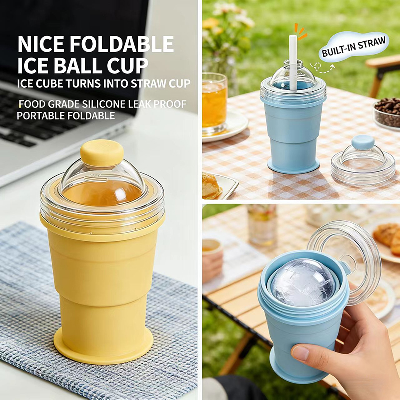 Ice Mold Sphere - BOLTIFY Gobelet à glaçons en silicone