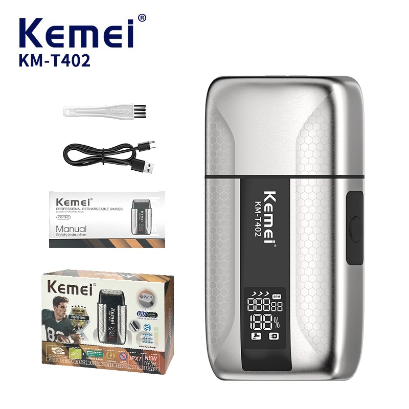 Speed Pourer Cap - Kemei T402 Rasoirs professionnels à grille