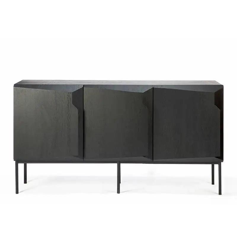 Bois massif noir vitrine entré - Home Bar Lounge avis et prix